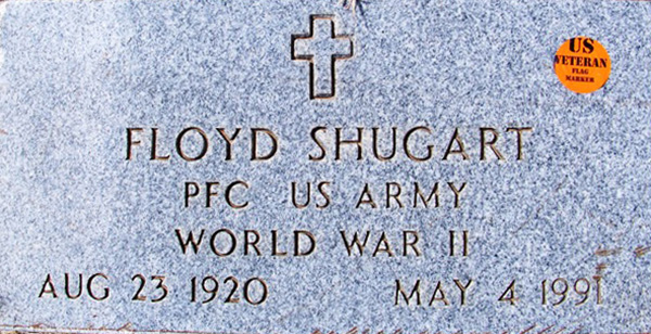 Floyd Shugart Grave Marker