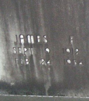 James F. Ray Grave Marker James F. Ray Grave Marker