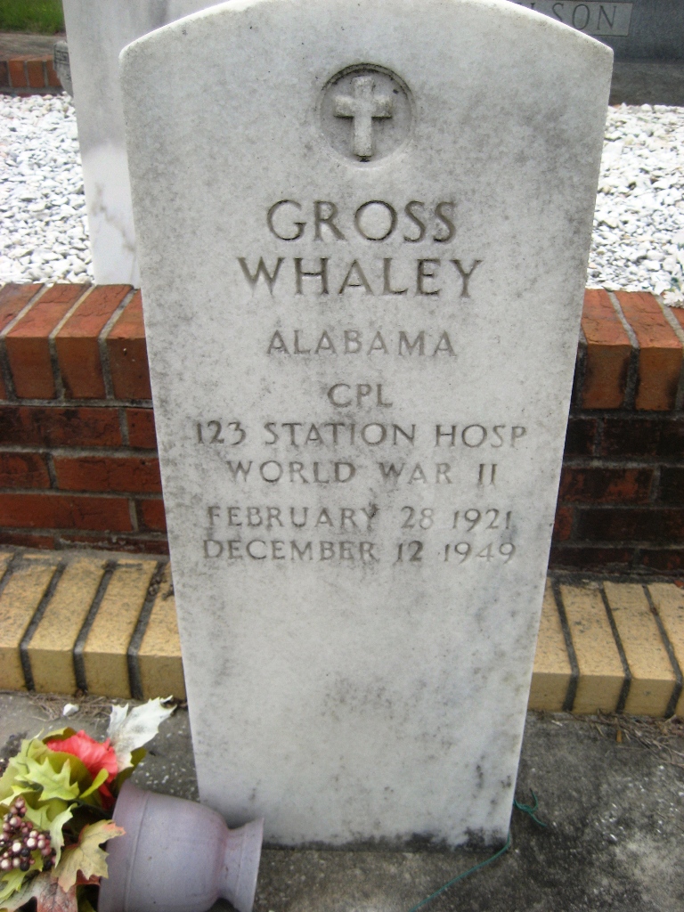 gross whaley grave marker gross whaley grave marker