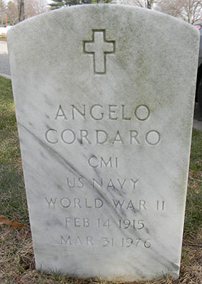 Angelo Cordaro Grave Marker Angelo Cordaro Grave Marker