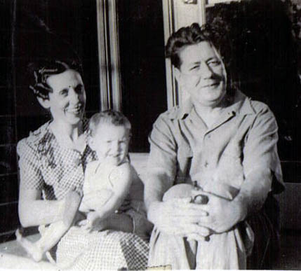 Charles H. Ackerson with his parents, Callie and Henry Charles H. Ackerson with his parents, Callie and Henry