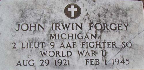 John I. Forgey Grave Marker John I. Forgey Grave Marker