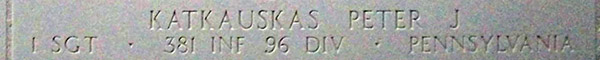Peter J. Katkauskas Peter J. Katkauskas