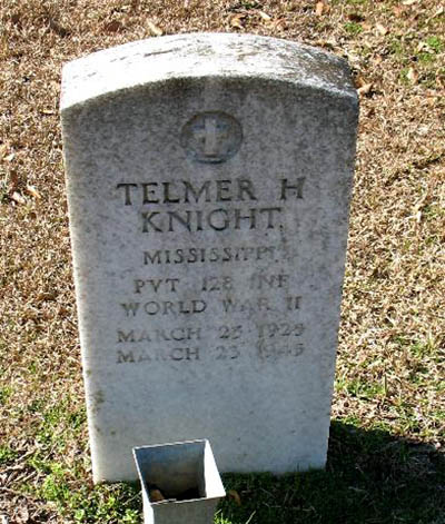 Telmer H. Knight Grave Marker Telmer H. Knight Grave Marker