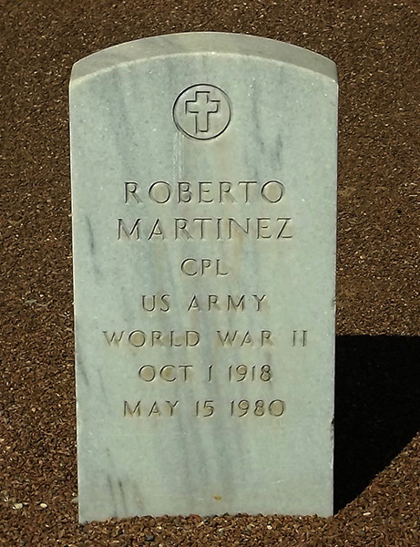 Roberto Martinez Grave marker Roberto Martinez Grave Marker