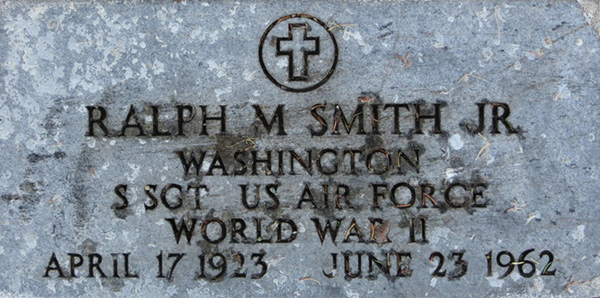 Ralph M. Smith, Jr. Grave marker Ralph M. Smith, Jr. Grave Marker