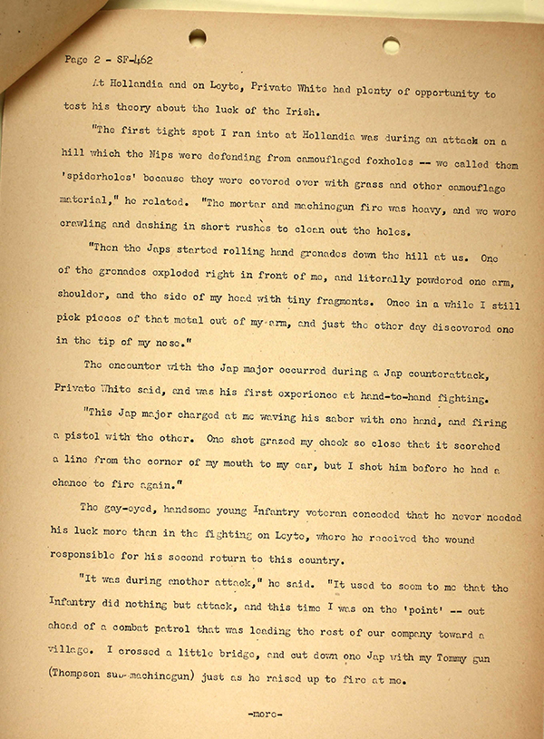 Press release interview